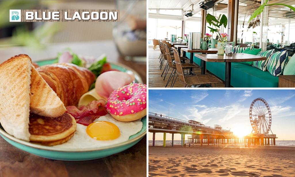 Ontbijt aan zee bij Blue Lagoon