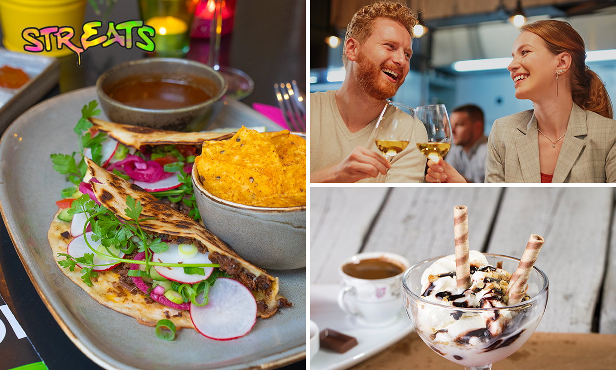 4-gangen shared dining-diner bij StrEats