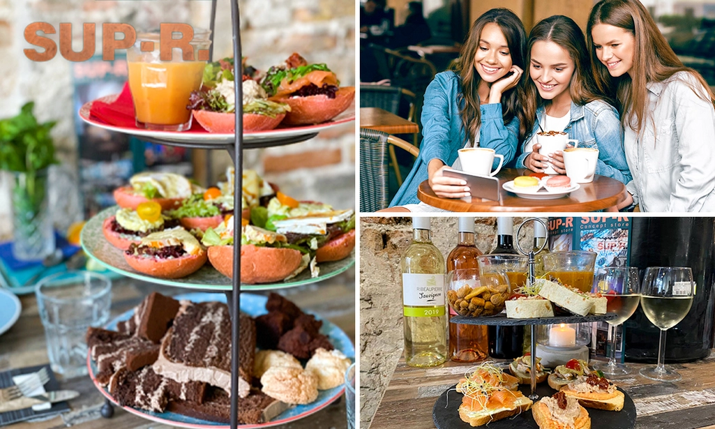 High tea of drankje + hapjes bij Sup-R in hartje Delft
