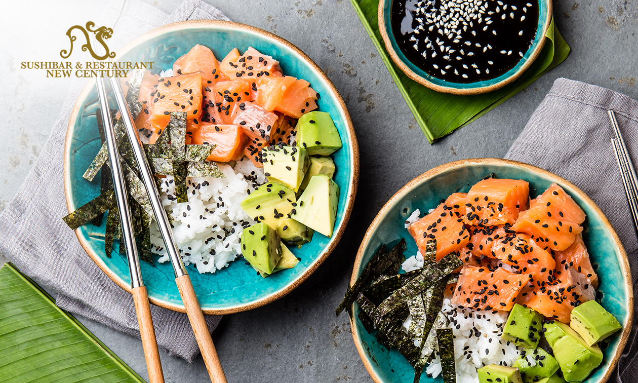 2 pokébowls af te halen bij New Century