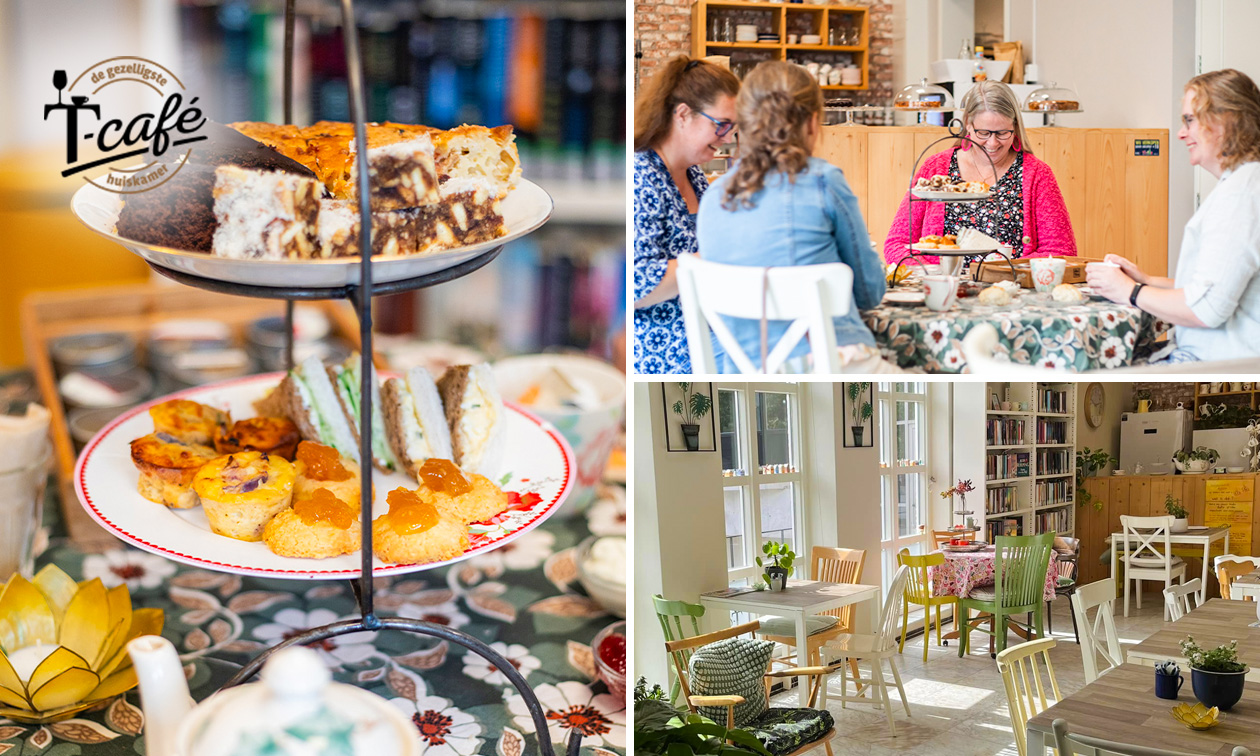 Afternoon tea (2 uur) bij T-Café