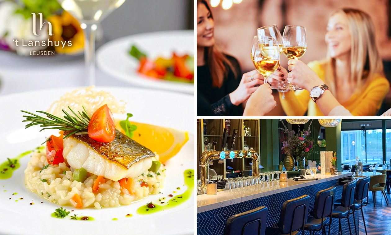 3-gangen keuzediner bij 't Lanshuys