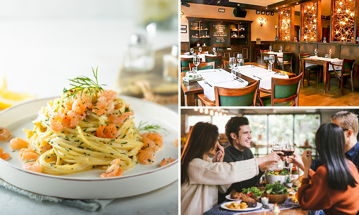 3- of 4-gangendiner à la carte bij 't Raadhuis Wanroij