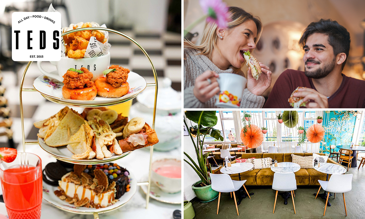 High tea (1,5 uur) + evt. bubbels bij Teds in Rotterdam