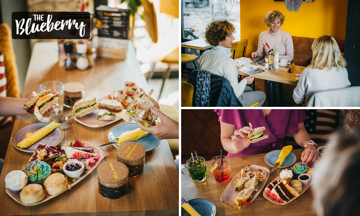 Amerikaanse summer high tea (1,5 uur) bij The Blueberry Nijkerk