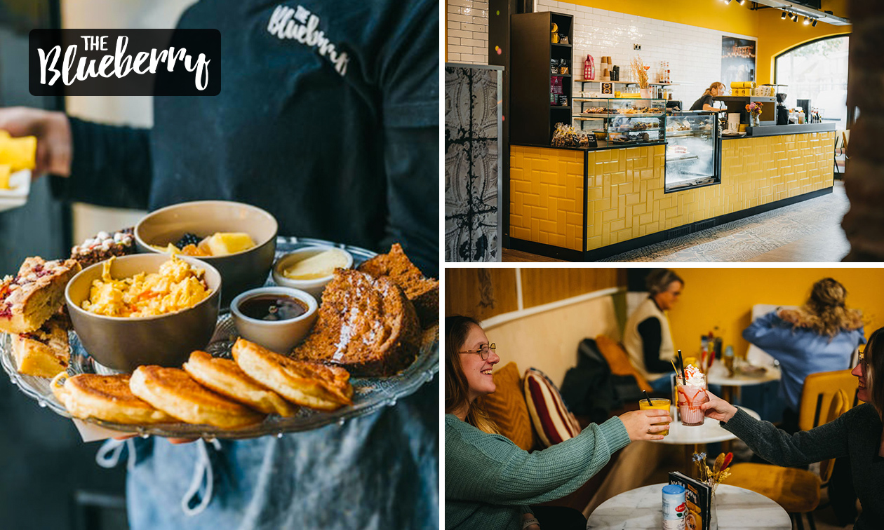 Amerikaans ontbijt om te delen bij The Blueberry Nijkerk