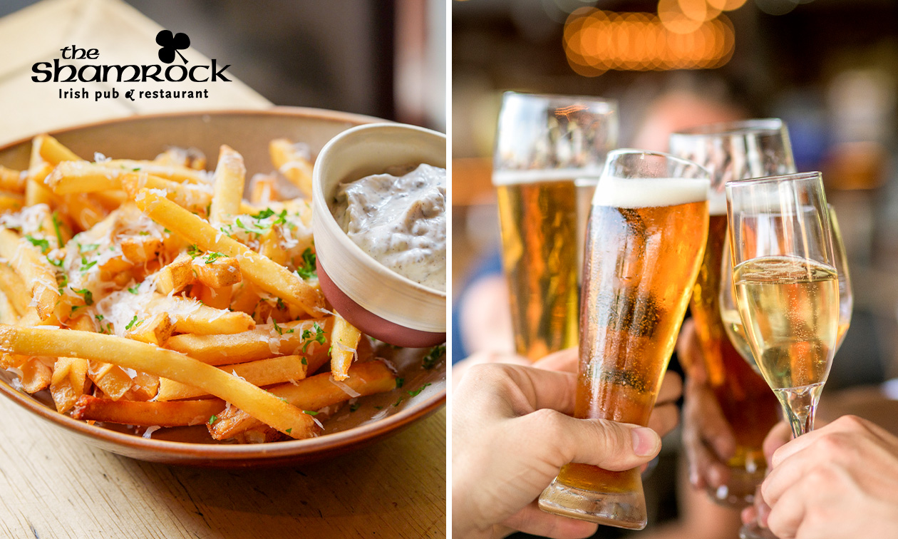 Loaded fries + speciaalbier of wijn naar keuze