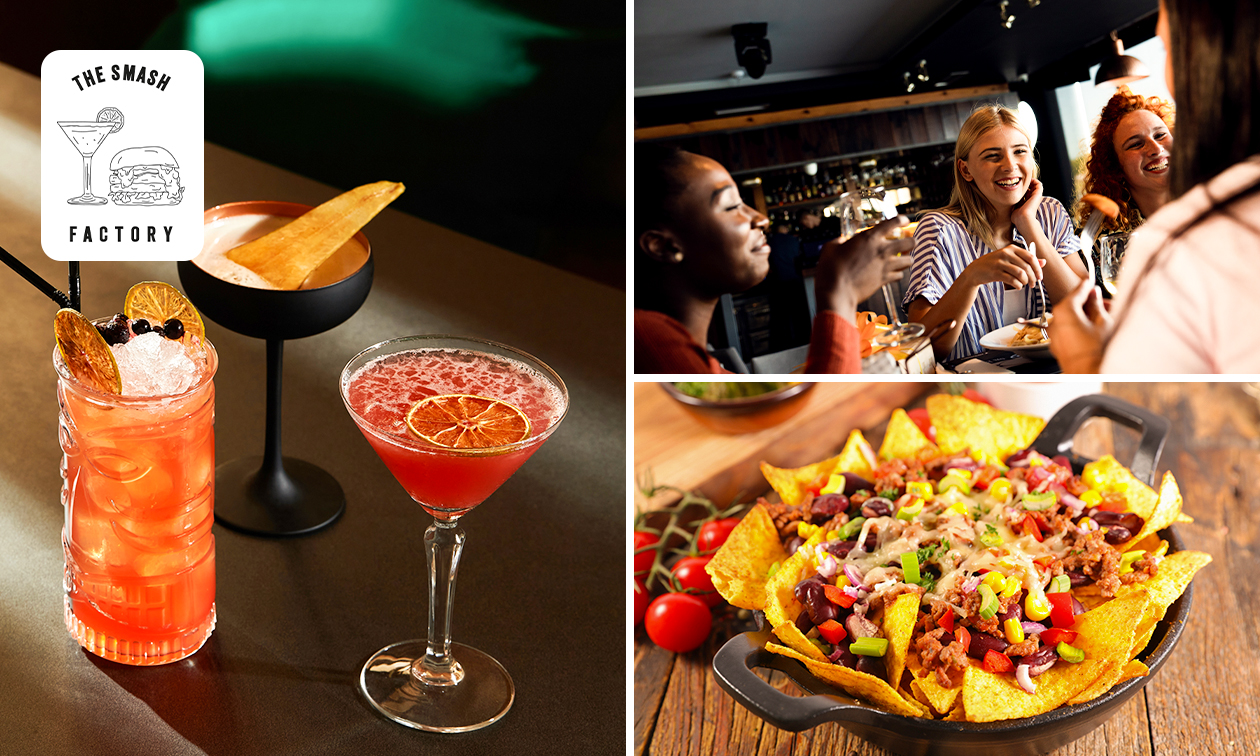 Cocktail experience + hapjes bij The Smash Factory