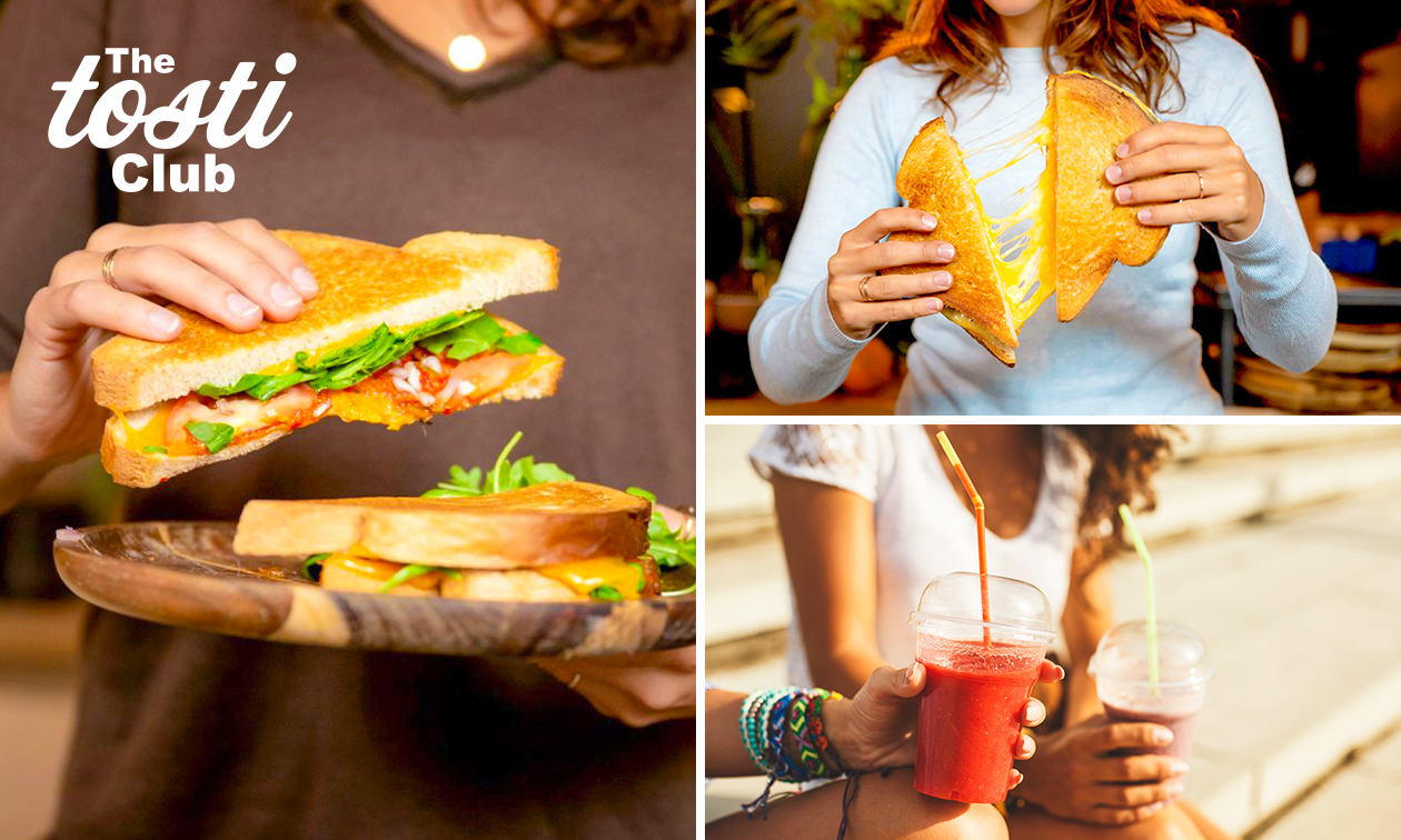 Voor afhaal: tosti + smoothie naar keuze bij The Tosti Club in hartje Den Bosch