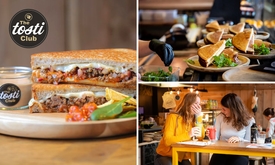 Tosti of pizza + drankje naar keuze