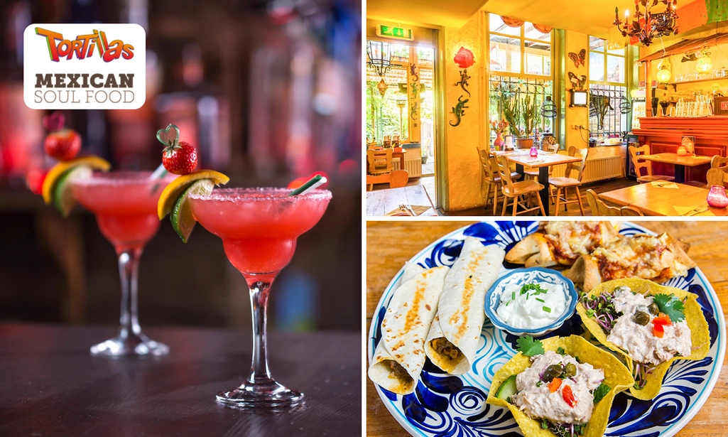 Cocktail- of tequilaproeverij + borrelplank bij Tortillas Breda