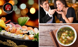 2-gangendiner voor 2 bij Toshi Sushi