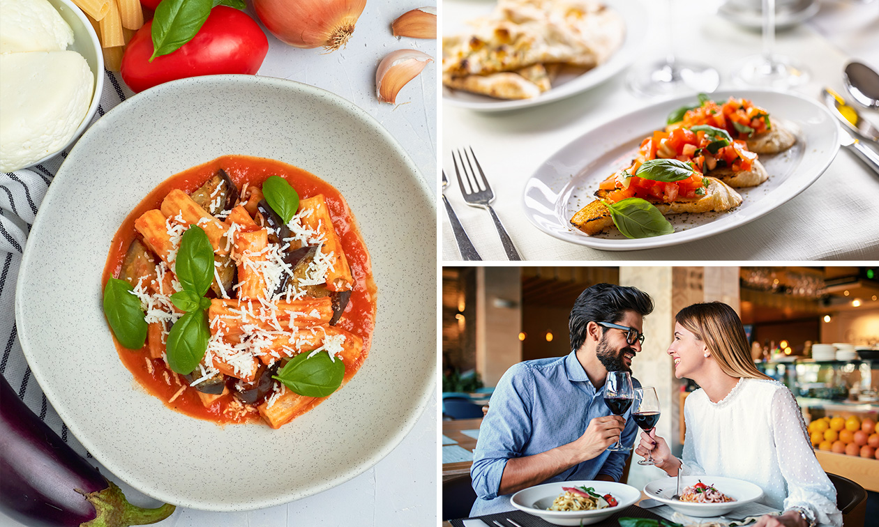 Italiaans 4-gangen keuzediner bij Trattoria Santa Maria