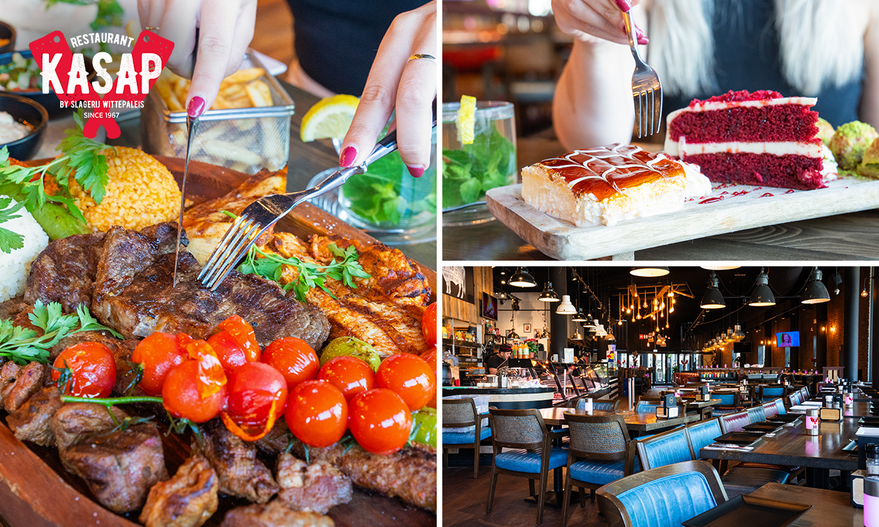 Dinerbon t.w.v. €30 te besteden bij Turks grillrestaurant