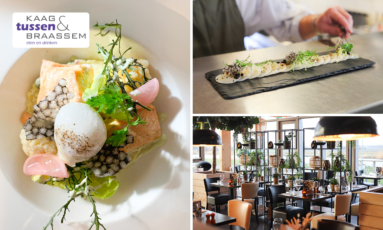 5-gangen verrassingsdiner van de chef + bubbels bij Tussen Kaag & Braassem