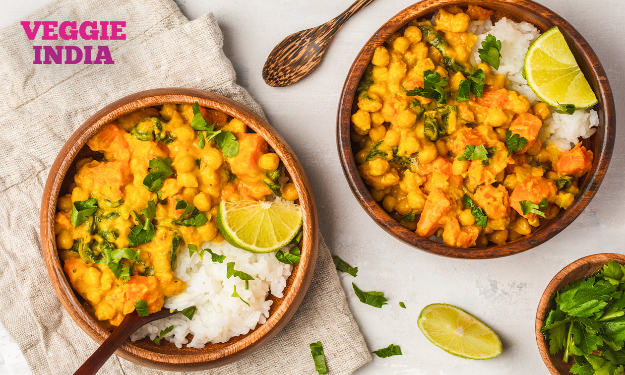 Indiase 2- of 3-gangenlunch bij Veggie India