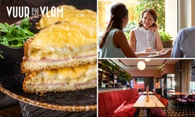 2-gangen keuzelunch bij Vuur & Vlam