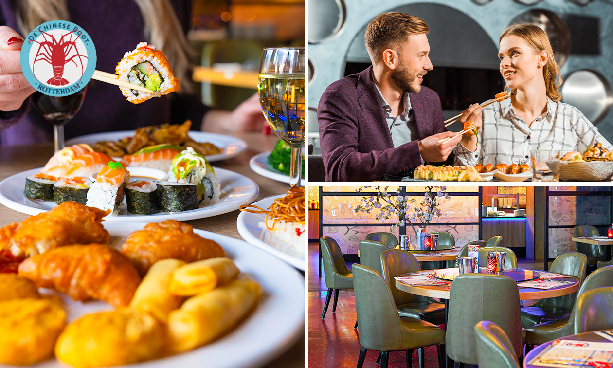 All-You-Can-Eat & -Drink (2,5 uur) bij De Chinese Boot