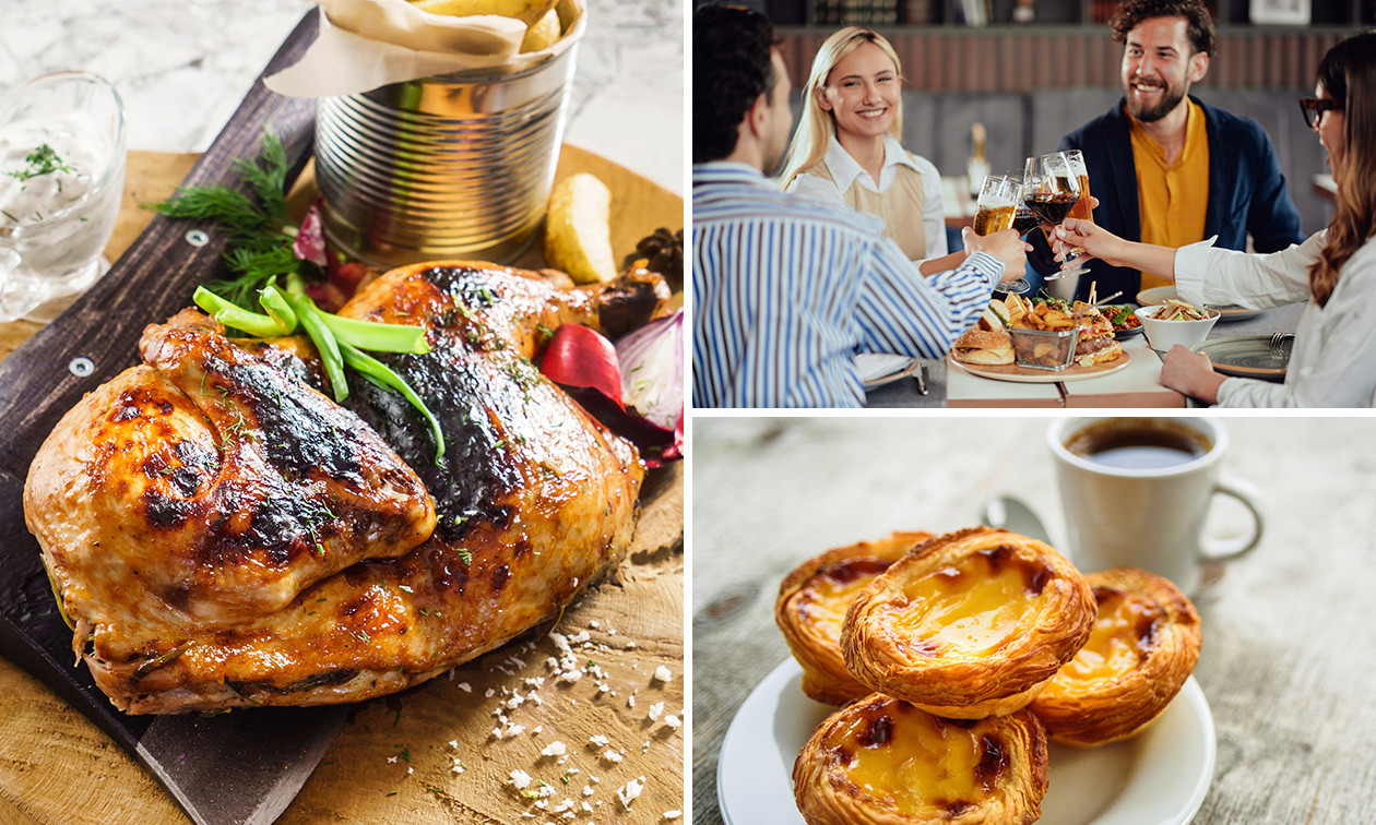 Portugees 2-gangendiner + koffie of thee bij WILLY'S